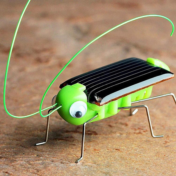 Mini Solar Powered Grasshopper Toy