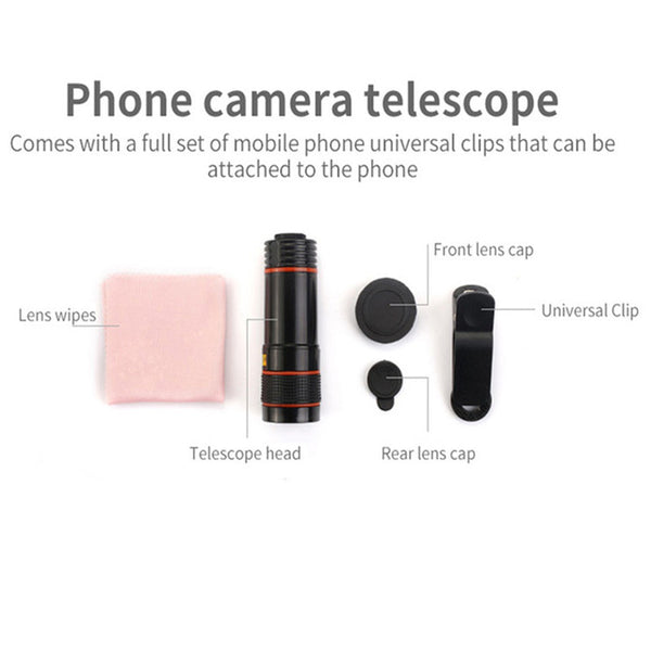 12x Optical Zoom Lens