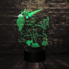 3D Unicorn Lamp