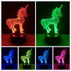 3D Unicorn Lamp