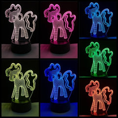3D Unicorn Lamp