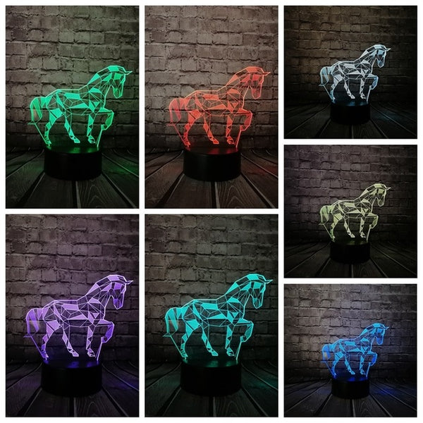3D Unicorn Lamp